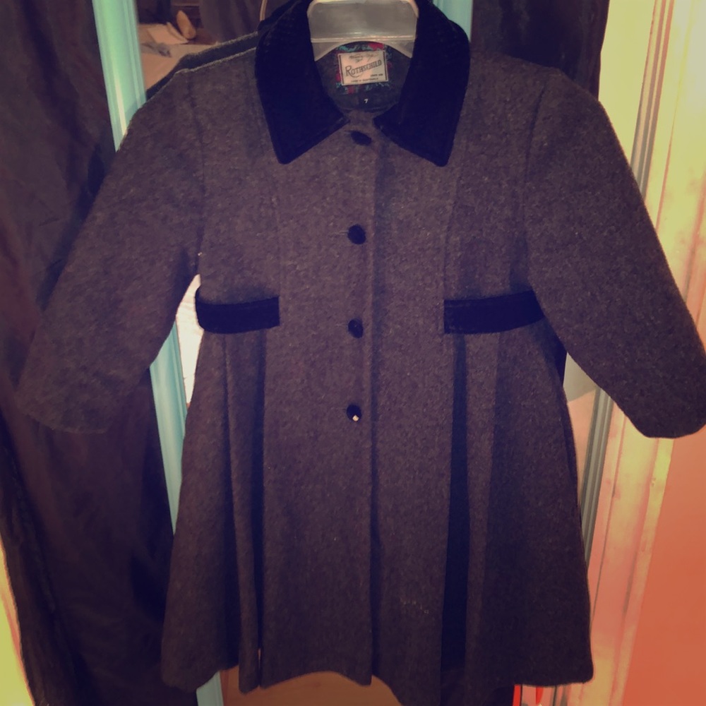 Rothschild Coat Grey And Black